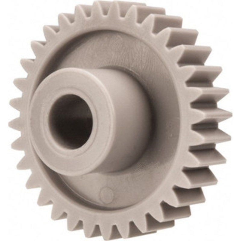 Made in USA 20 Pitch, 1.6 Pitch Diam, 1.7 OD, 32 Tooth Spur Gear 3/8 Face Width, 3/8 Bore Diam, 47/64 Hub Diam, 20 Pressure Angle, Acetal 2032 – 03115391