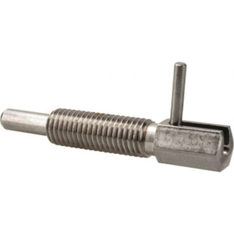 Vlier 5/8-11, 1.82 Thread Length, 0.38 Plunger Diam, 1 Lb Init to 5 Lb Final End Force, Stainless Steel Locking L Handle Plunger 3.05 Body Length, 2 Length Under Head, Locking Element, 1 Plunger Projection SSFR625P – 62124912