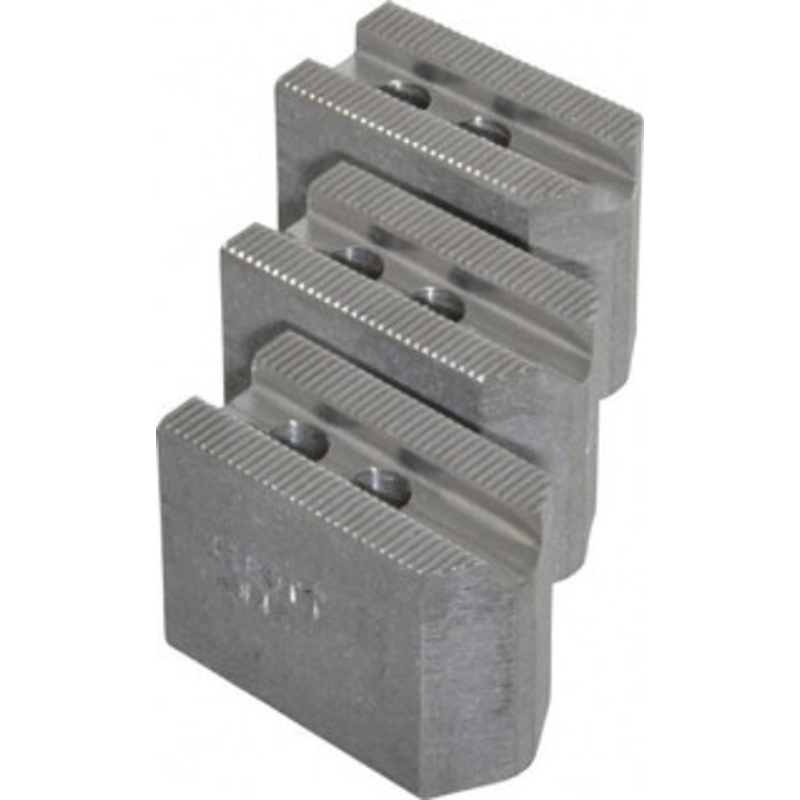 Abbott Workholding 4 & Up Chuck Capacity, 1.5mm x 60 Serrated Attachment, Square Soft Lathe Chuck Jaw 3 Jaws, Aluminum, 0.5512 Btw Mount Hole Ctrs, 2 Long x 1 Wide x 1-1/2 High, 0.3937 Groove, 0.315 & 8mm Fastener KW4A – 04230488