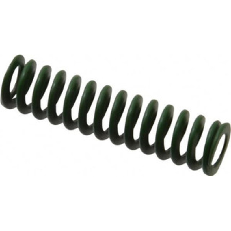 Associated Spring Raymond 10mm Hole Diam, 5mm Rod Diam, 1-1/2 Free Length, Green Die Spring 106.1 N Max Deflection, 15.6mm Max Deflection, Light Duty, Chromium Alloy Steel 203-106 – 67898312
