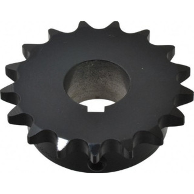 Browning 1/2 Chain Pitch, Chain Size 40, 17 Tooth Finished Bore Sprocket 1 Bore Diam, 2.721 Pitch Diam, 2.96 OD H4017X1 – 78339256