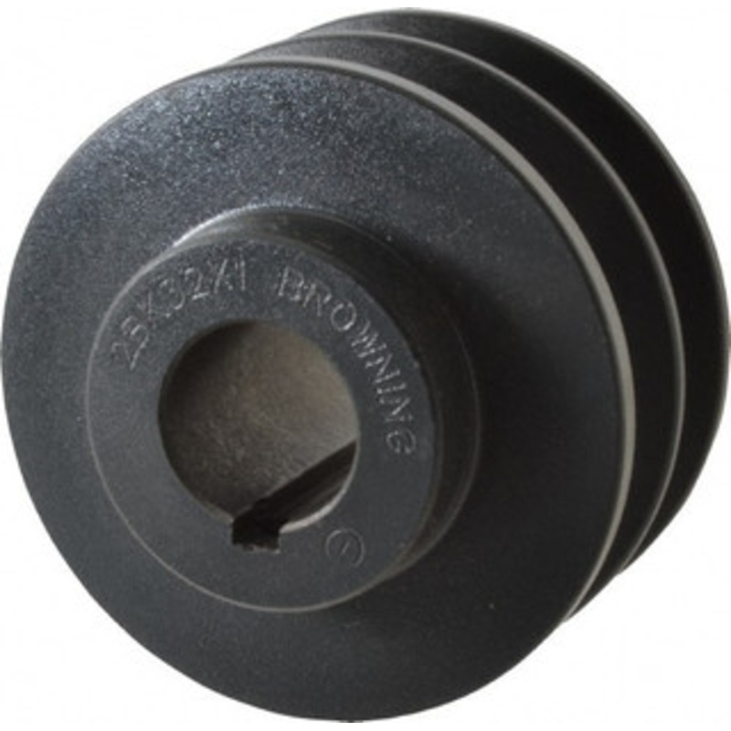 Browning 1 Bore Diam, 3.35 OD, Finished Bore Two Groove Sheave Cast Iron 2BK32X1 – 84431246
