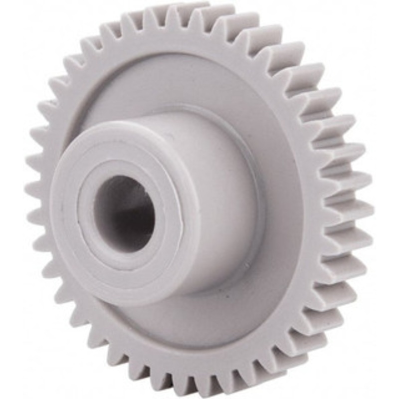 Made in USA 32 Pitch, 1-1/4 Pitch Diam, 1-5/16 OD, 40 Tooth Spur Gear 3/16 Face Width, 1/4 Bore Diam, 39/64 Hub Diam, 20 Pressure Angle, Acetal 3240 – 03125457
