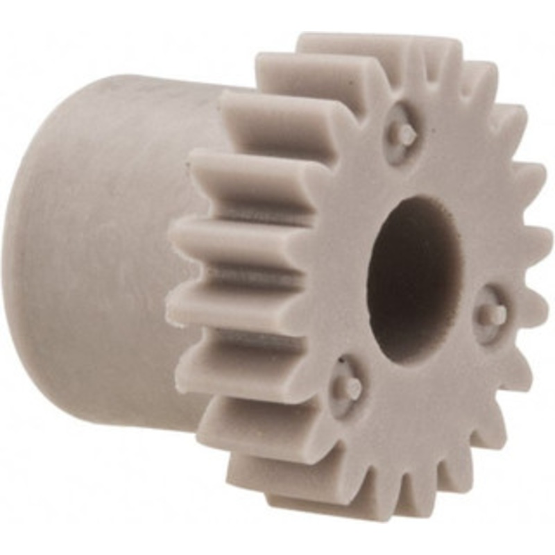 Made in USA 48 Pitch, 5/12 Pitch Diam, 0.458 OD, 20 Tooth Spur Gear 1/8 Face Width, 5/32 Bore Diam, 11/32 Hub Diam, 20 Pressure Angle, Acetal 4820 – 03302841