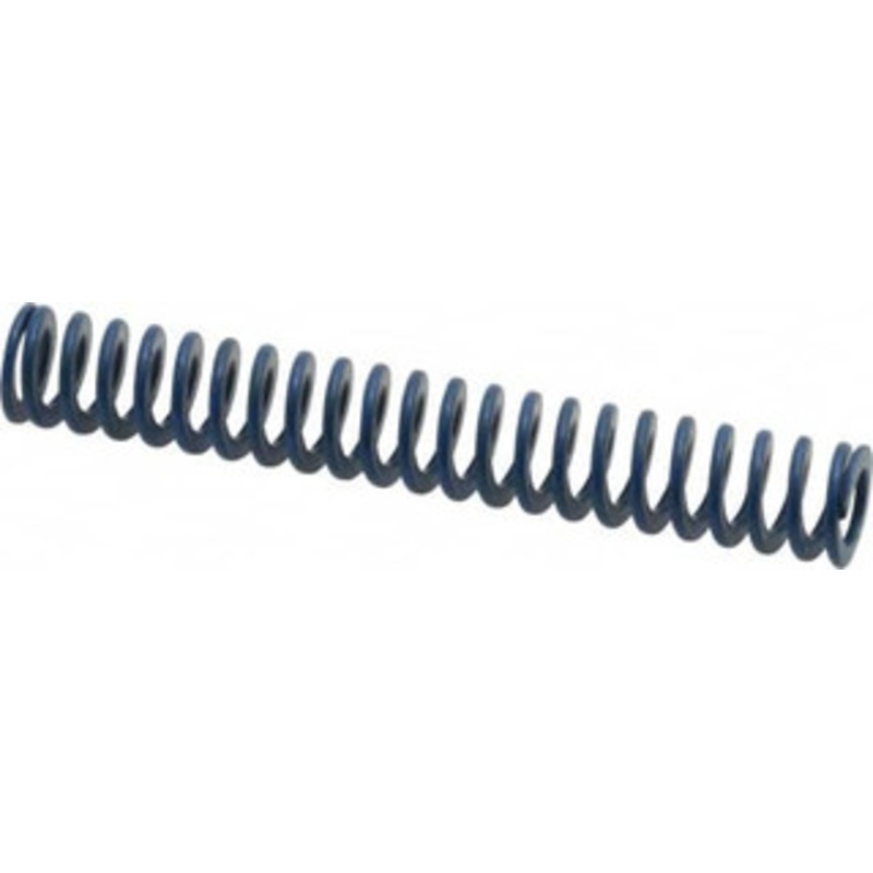 Associated Spring Raymond 3/8 Hole Diam, 3/16 Rod Diam, 2-1/2 Free Length, Blue Die Spring 30 Lb Max Deflection, 1.25 Max Deflection, Medium Duty, Chromium Alloy Steel 103-110 – 07660327