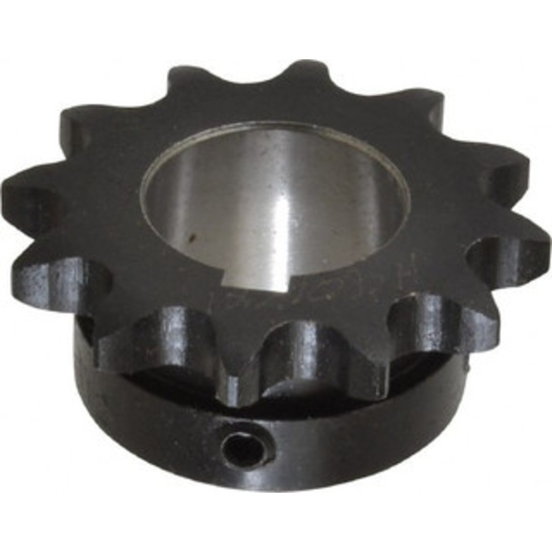 Browning 1/2 Chain Pitch, Chain Size 40, 12 Tooth Finished Bore Sprocket 1 Bore Diam, 1.775 Pitch Diam, 2.17 OD H4012X1 – 78339041