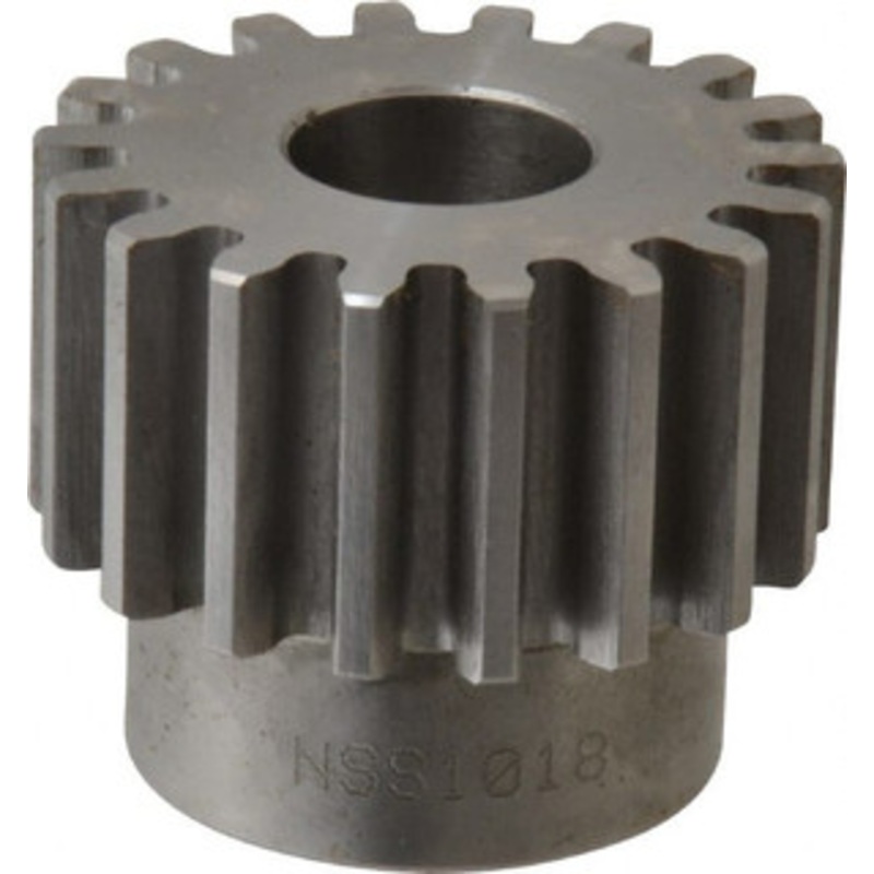 Browning NSS1018 10 Pitch, 1.8 Pitch Diam, 18 Tooth Spur Gear 3/4 Bore Diam, 1-33/64 Hub Diam, Steel NSS1018 – 35442516