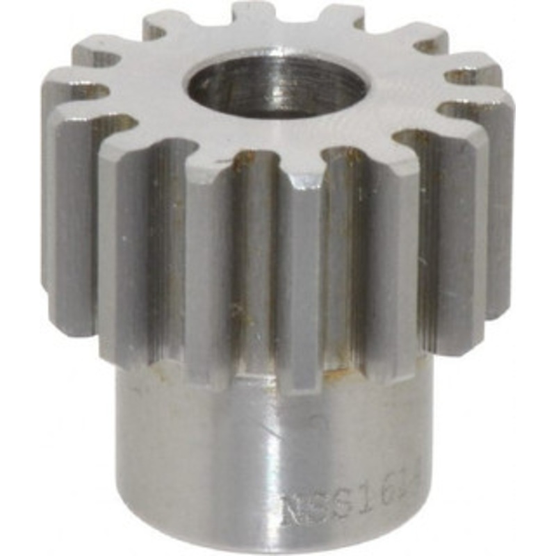 Browning NSS1614 16 Pitch, 7/8 Pitch Diam, 14 Tooth Spur Gear 3/8 Bore Diam, 11/16 Hub Diam, Steel NSS1614 – 35442318
