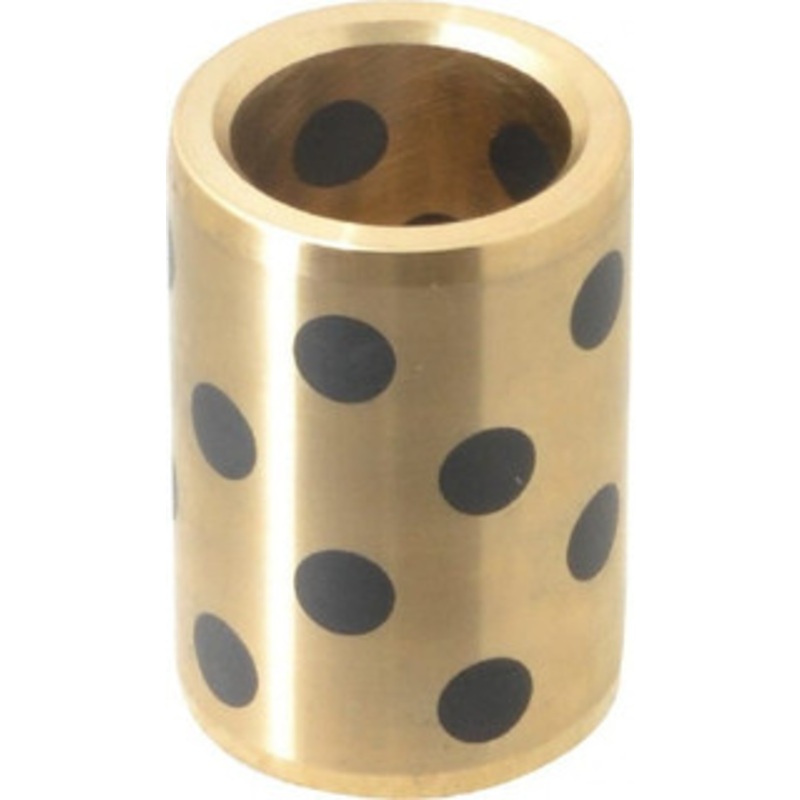 Danly 2 OAL, 1 ID, 1-3/8 Body Diam, Aluminum Bronze, Die & Mold Straight Friction Brushing Press Fit, Self Lubricating MS100-16 – 03221793