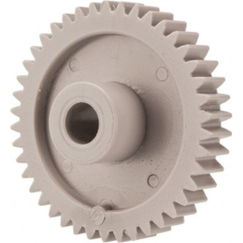 Made in USA 20 Pitch, 2.1 Pitch Diam, 2.2 OD, 42 Tooth Spur Gear 3/8 Face Width, 3/8 Bore Diam, 47/64 Hub Diam, 20 Pressure Angle, Acetal 2042A – 03115466