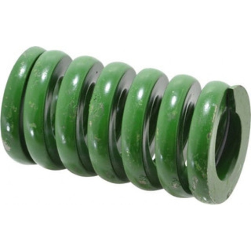 Associated Spring Raymond 2 Hole Diam, 1 Rod Diam, 3-1/2 Free Length, Green Die Spring 2226 Lb Max Deflection, 0.88 Max Deflection, Extra Heavy Duty, Chromium Alloy Steel 106-814 – 07663990