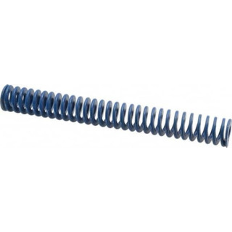 Associated Spring Raymond 3/4 Hole Diam, 3/8 Rod Diam, 6 Free Length, Blue Die Spring 150 Lb Max Deflection, 3 Max Deflection, Medium Duty, Chromium Alloy Steel 103-424 – 07660707