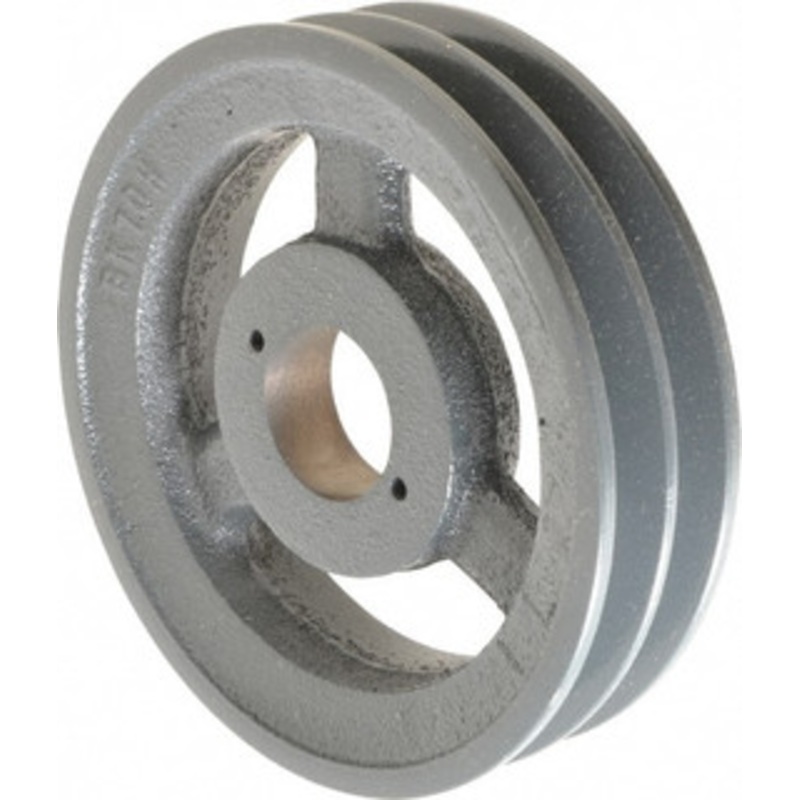 Browning 2BK70H 2 Groove, 3/8 to 1-1/2 Bore Diam, 6-3/4 Outside Diam, QD Bushed V Belt Sheave 6.0 A Diam Belt Pitch 2BK70H – 00754689