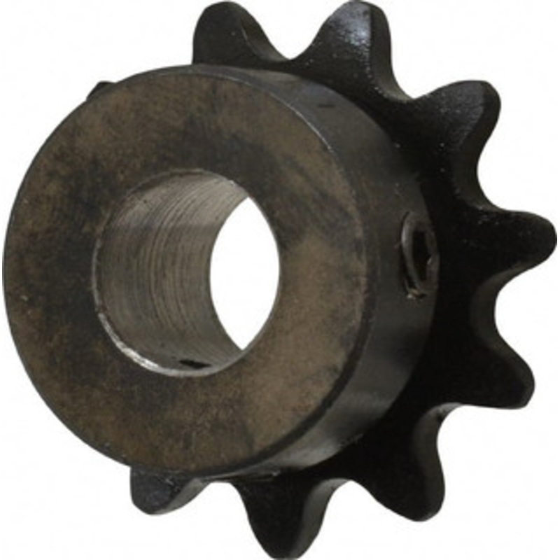 Browning 3/8 Chain Pitch, Chain Size 35, 11 Tooth Finished Bore Sprocket 1/2 Bore Diam, 1.331 Pitch Diam, 1-1/2 OD H3511X1/2 – 78340577