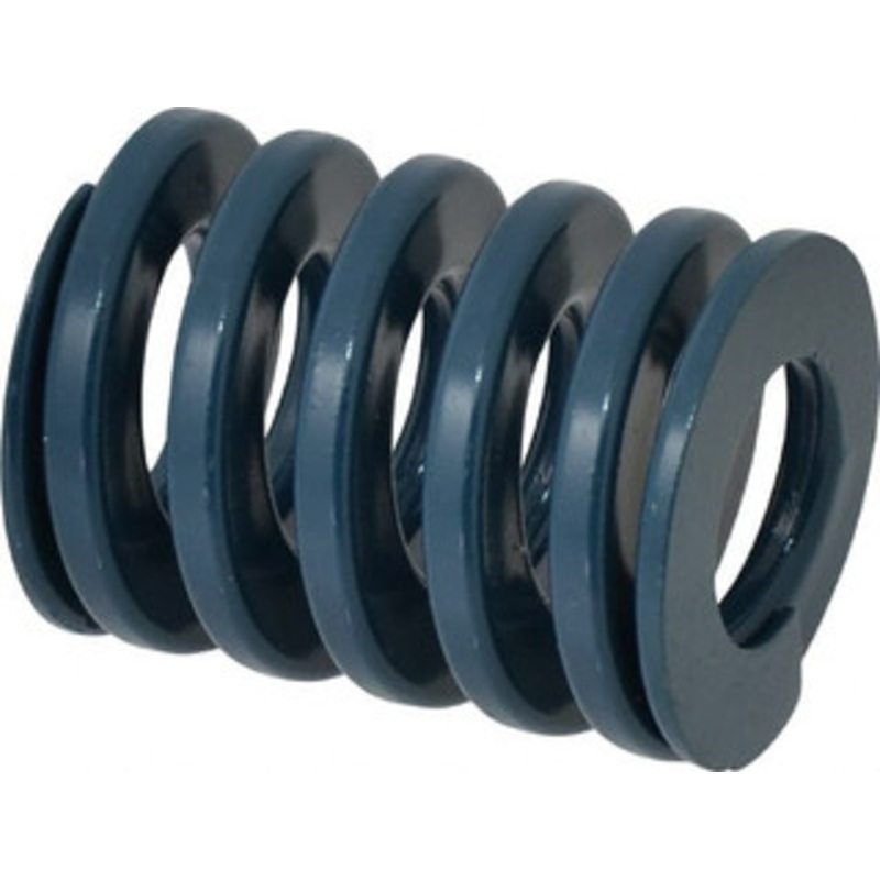 Danly 2 Hole Diam, 1 Rod Diam, 2-1/2 Free Length, Blue Die Spring 121 Lb Max Deflection, 0.94 Max Deflection, Medium Duty, Chromium Vanadium Steel 9-3210-21 – 76013416