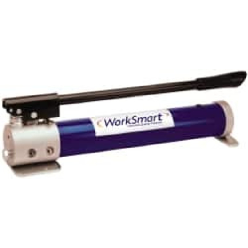 Value Collection 2 Stage 0.82 Stroke Aluminum Manual Hydraulic Pump 3/8 NPTF Port, 0.14 & 0.81 Cu In/Stroke, 3 Cu In Reservoir, 200 psi First Stage, 10,000 psi Second Stage PS-MH-HPC1-011 – 59754929