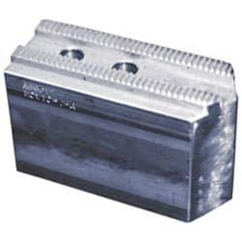 Abbott Workholding 15 & Up Chuck Capacity, 3mm x 60 Serrated Attachment, Square Soft Lathe Chuck Jaw 3 Jaws, Steel, 1.9685 Btw Mount Hole Ctrs, 6-1/2 Long x 2-1/2 Wide x 4 High, 0.8661 Groove, 0.7874 & 20mm Fastener MTT15S1 – 04228961
