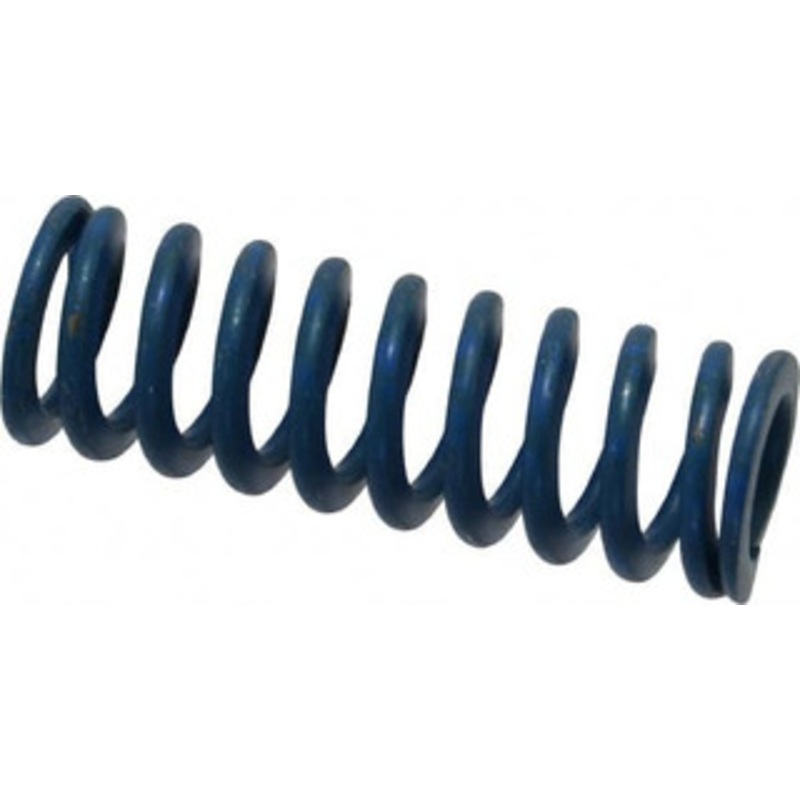 Associated Spring Raymond 5/8 Hole Diam, 11/32 Rod Diam, 1-3/4 Free Length, Blue Die Spring 84 Lb Max Deflection, 0.88 Max Deflection, Medium Duty, Chromium Alloy Steel 103-307 – 07660517