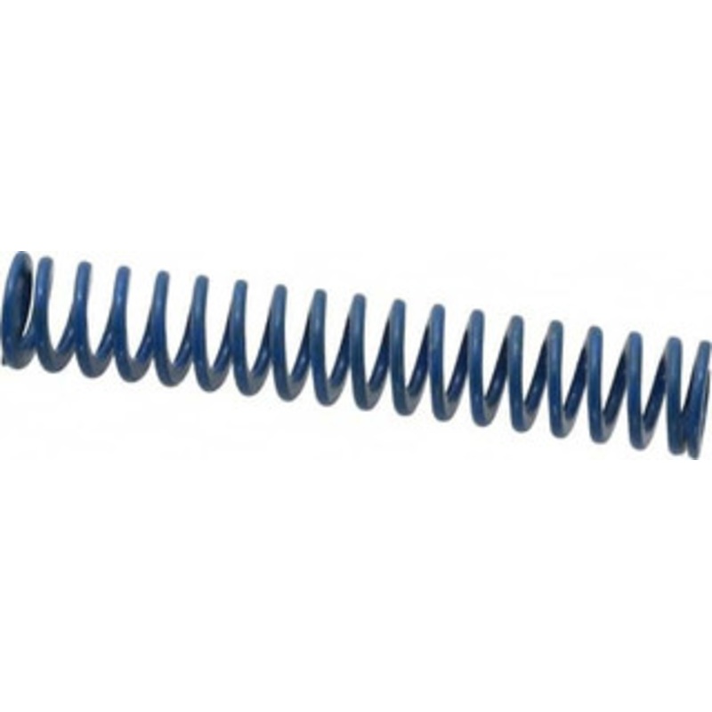 Associated Spring Raymond 5/8 Hole Diam, 11/32 Rod Diam, 3-1/2 Free Length, Blue Die Spring 84 Lb Max Deflection, 1.75 Max Deflection, Medium Duty, Chromium Alloy Steel 103-314 – 07660558