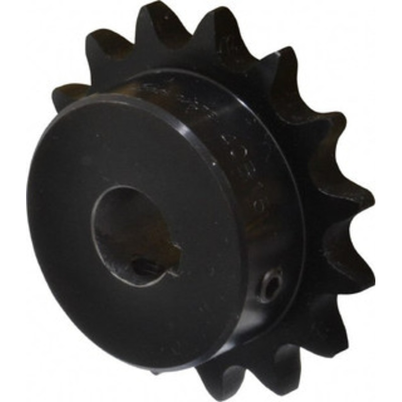 Browning 1/2 Chain Pitch, Chain Size 40, 15 Tooth Finished Bore Sprocket 5/8 Bore Diam, 2.247 Pitch Diam, 2.65 OD H4015X5/8 – 78339140