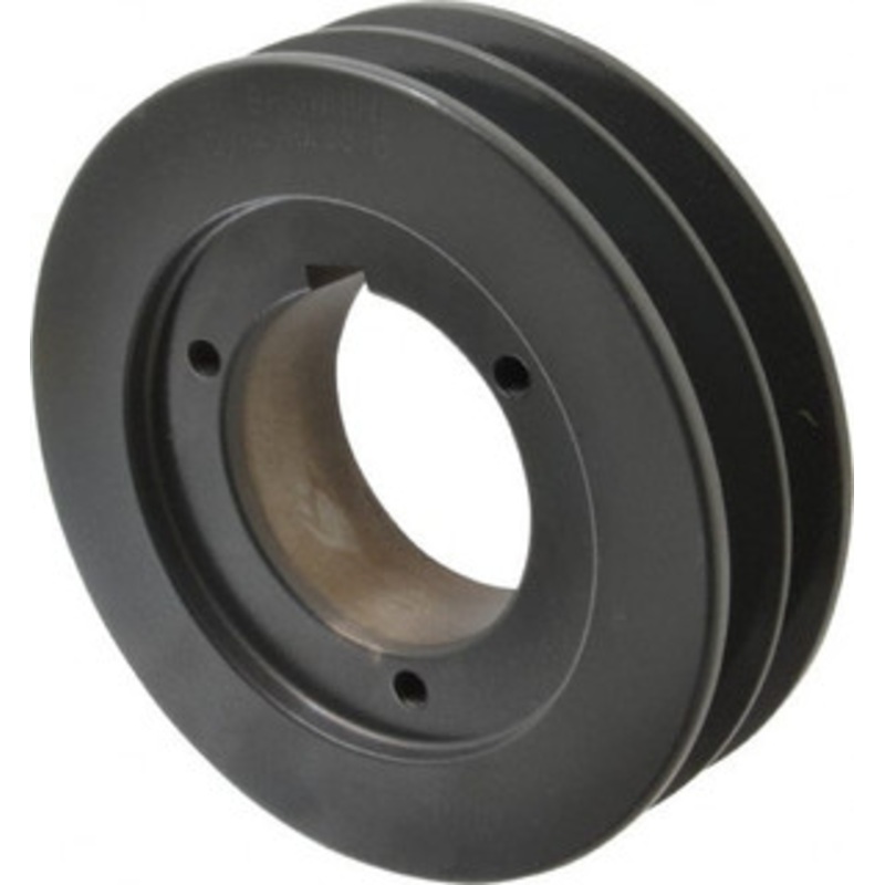 Browning 2B5V56 2 Groove, 5/8 to 2-1/4 Bore Diam, 5.88 Outside Diam, QD Bushed V Belt Sheave 5.7 5V Diam Belt Pitch 2B5V56 – 84431733