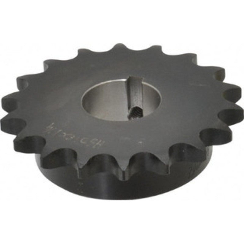 Browning 5/8 Chain Pitch, Chain Size 50, 18 Tooth Finished Bore Sprocket 1-1/4 Bore Diam, 3.599 Pitch Diam, 3.92 OD H5018X 1 1/4 – 78339892