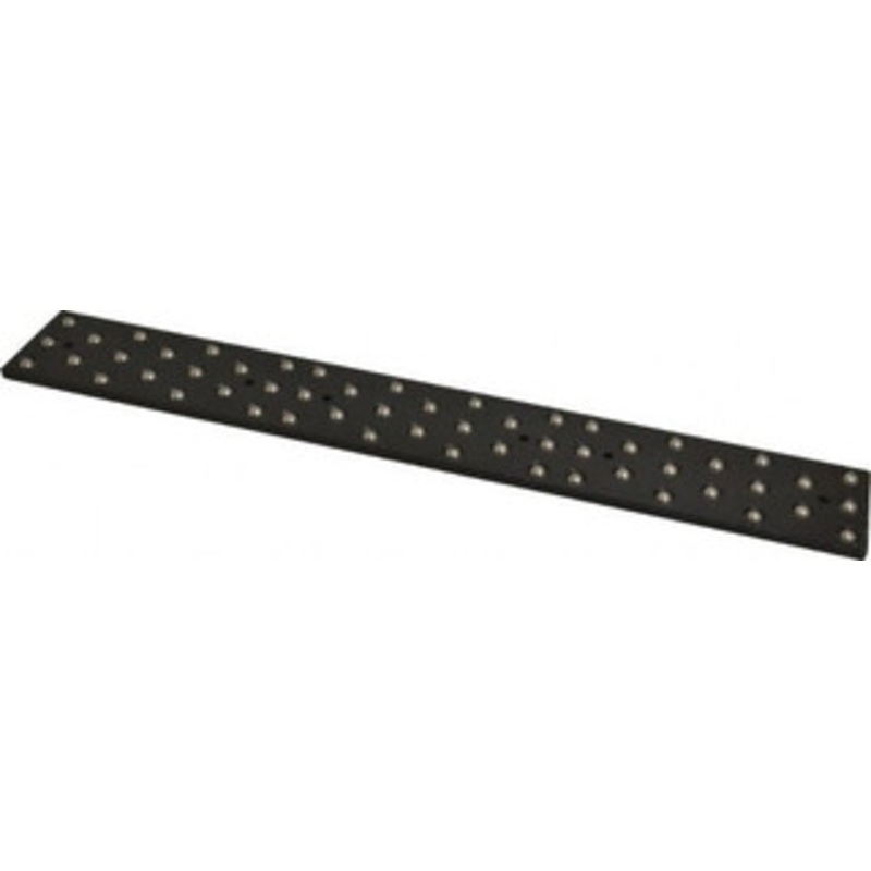 TE-CO 18 Ball Bearing Parallels 54 Balls, 1/4 Thick, 2-1/2 Plate Width, 3/8 Ball Diam, Black Oxide 50203 – 06821045
