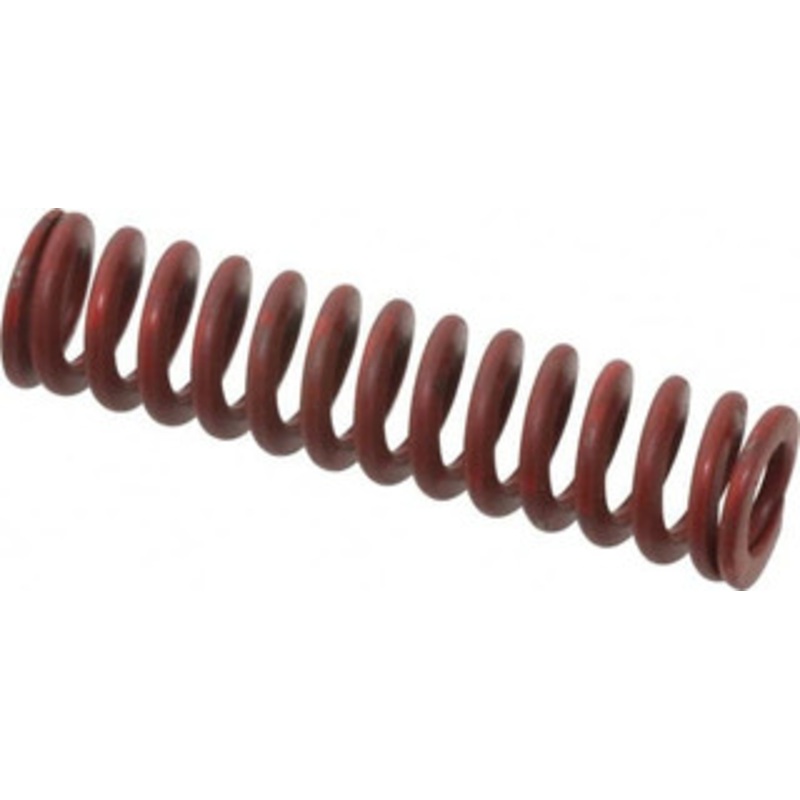 Associated Spring Raymond 1/2 Hole Diam, 9/32 Rod Diam, 2 Free Length, Red Die Spring 55.5 Lb Max Deflection, 0.74 Max Deflection, Medium Heavy Duty, Chromium Alloy Steel 104-208 – 07661424
