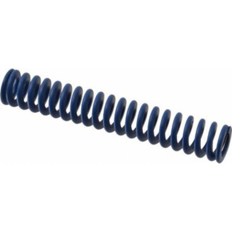 Associated Spring Raymond 20mm Hole Diam, 10mm Rod Diam, 4-1/2 Free Length, Blue Die Spring 778.3 N Max Deflection, 43mm Max Deflection, Medium Duty, Chromium Alloy Steel 204-418 – 67899724