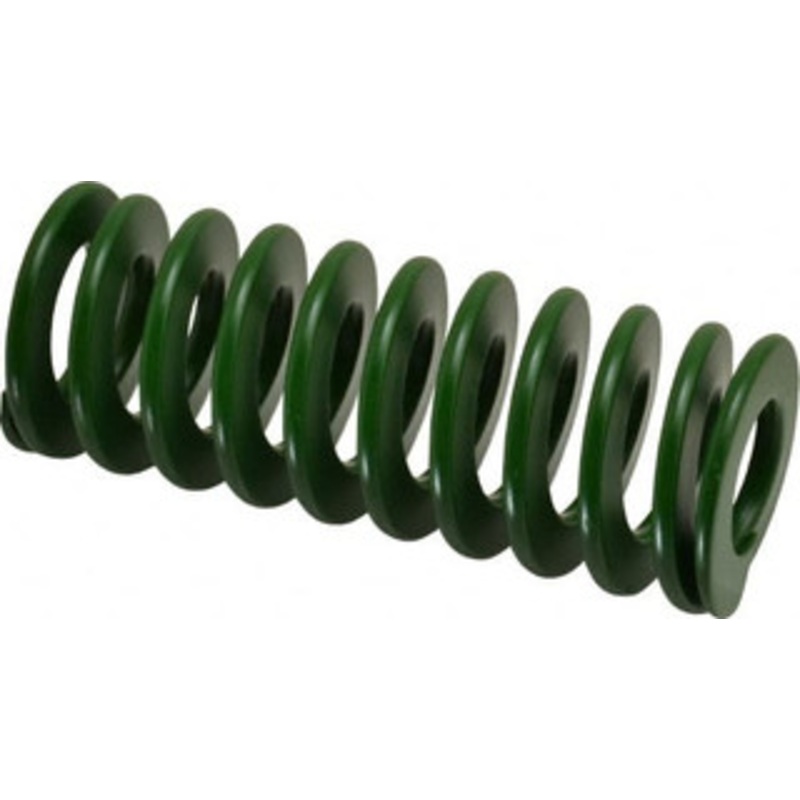 Associated Spring Raymond 40mm Hole Diam, 20mm Rod Diam, 4 Free Length, Green Die Spring 1763 N Max Deflection, 41mm Max Deflection, Light Duty, Chromium Alloy Steel 203-716 – 67899054