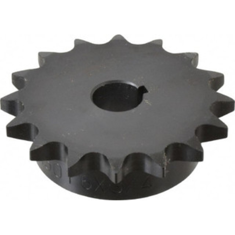 Browning 5/8 Chain Pitch, Chain Size 50, 16 Tooth Finished Bore Sprocket 3/4 Bore Diam, 3.204 Pitch Diam, 3.52 OD H5016X3/4 – 78339777