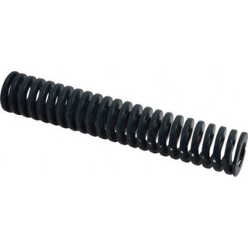 Danly 1 Hole Diam, 1/2 Rod Diam, 5-1/2 Free Length, Blue Die Spring 13.5 Lb Max Deflection, 2.05 Max Deflection, Medium Duty, Chromium Vanadium Steel 9-1622-21 – 76012921