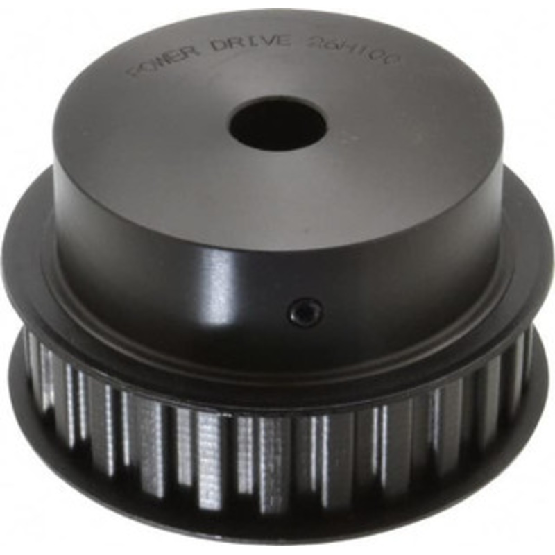 Value Collection 26 Tooth, 3/4 Inside x 4.084 Outside Diam, Timing Belt Pulley 3/4, 1 Belt Width, 4.138 Pitch Diam, Steel & Cast Iron 26H1006FSPB3/4 – 35376649