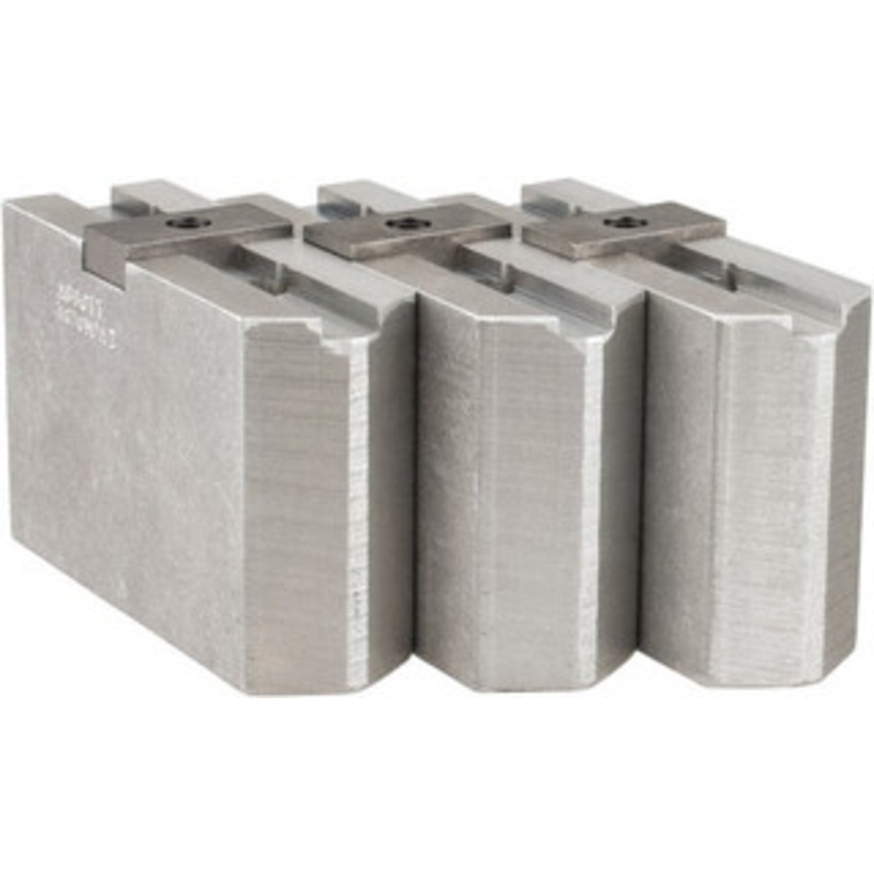 Abbott Workholding Tongue & Groove Attachment, Square Soft Lathe Chuck Jaw 3 Jaws, Aluminum, 2-1/8 Btw Mount Hole Ctrs, 4-1/2 Long x 1-1/2 Wide x 3 High, 1/2 Groove, 1/2 Fastener TG10MDA1 – 82776642