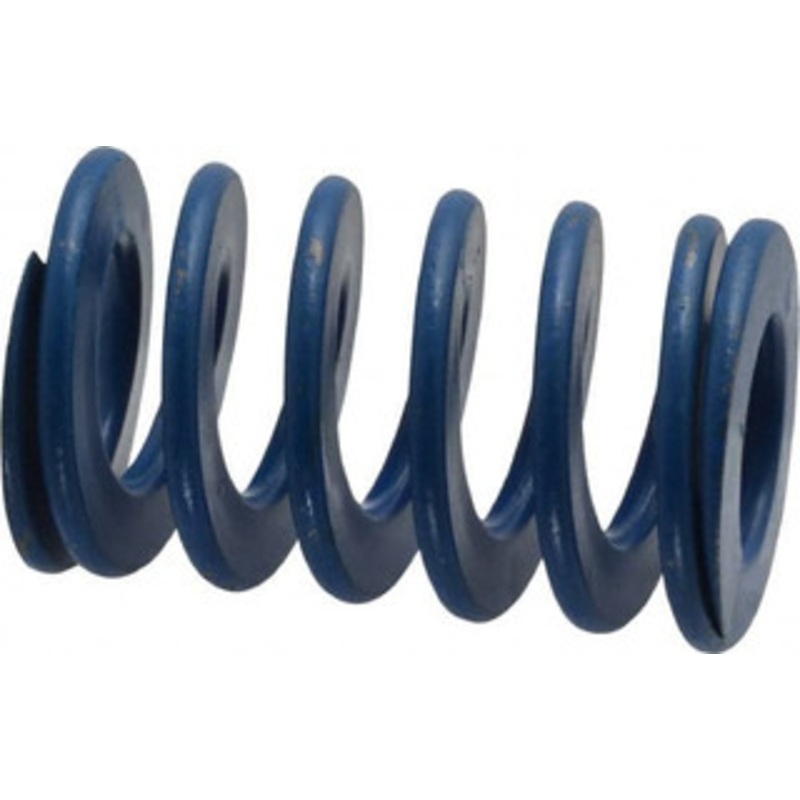 Associated Spring Raymond 1-1/4 Hole Diam, 5/8 Rod Diam, 2 Free Length, Blue Die Spring 352 Lb Max Deflection, 1 Max Deflection, Medium Duty, Chromium Alloy Steel 103-608 – 07660921
