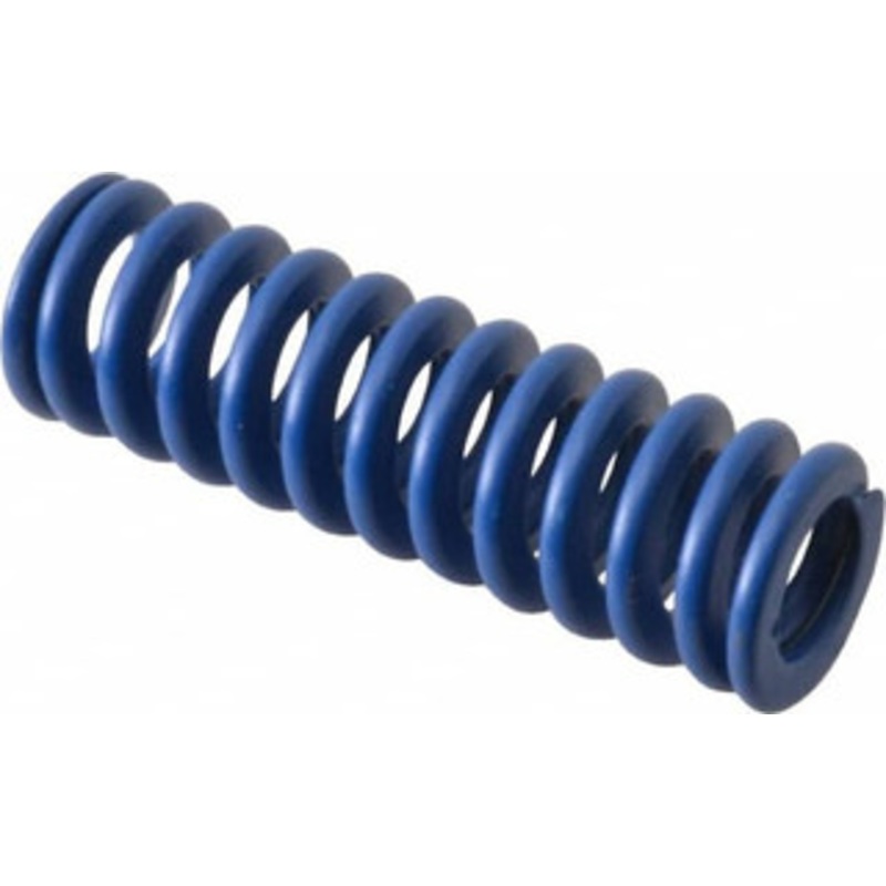 Associated Spring Raymond 16mm Hole Diam, 8mm Rod Diam, 2 Free Length, Blue Die Spring 512.2 N Max Deflection, 19.4mm Max Deflection, Medium Duty, Chromium Alloy Steel 204-308 – 67899575