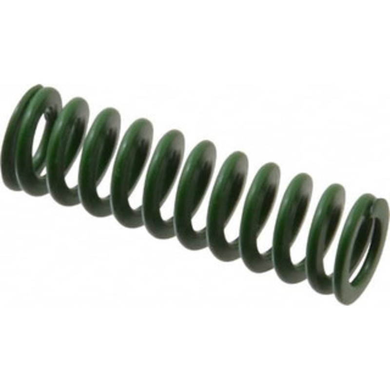 Associated Spring Raymond 16mm Hole Diam, 8mm Rod Diam, 2 Free Length, Green Die Spring 328.1 N Max Deflection, 20.9mm Max Deflection, Light Duty, Chromium Alloy Steel 203-308 – 67898502