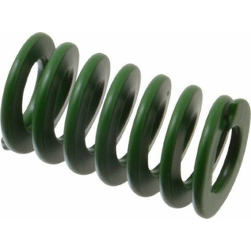 Associated Spring Raymond 25mm Hole Diam, 12.5mm Rod Diam, 1-3/4 Free Length, Green Die Spring 952.2 N Max Deflection, 18mm Max Deflection, Light Duty, Chromium Alloy Steel 203-507 – 67898734