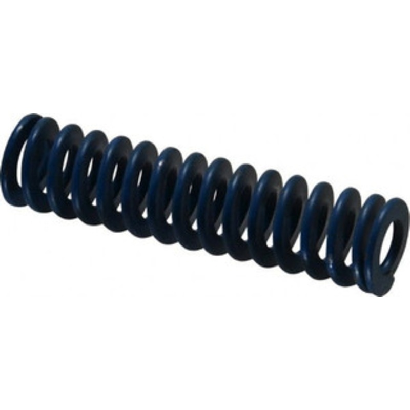 Associated Spring Raymond 3/4 Hole Diam, 3/8 Rod Diam, 3 Free Length, Blue Die Spring 144 Lb Max Deflection, 1.5 Max Deflection, Medium Duty, Chromium Alloy Steel 103-412 – 07660640