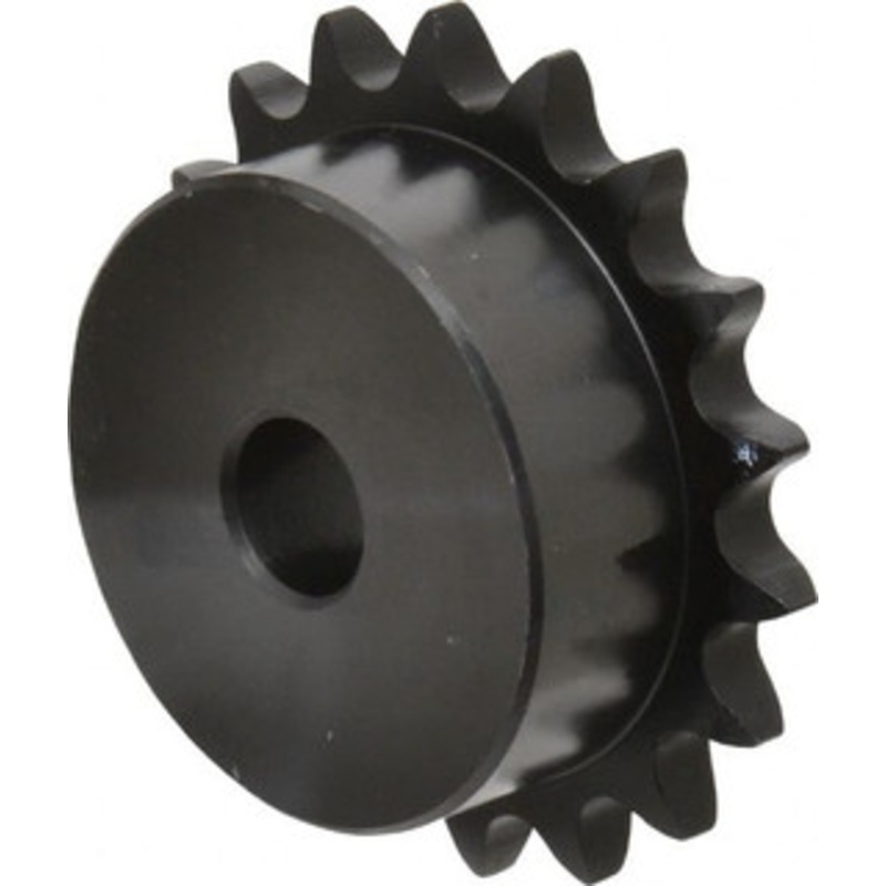Browning 1/2 Chain Pitch, Chain Size 40, 18 Tooth Min Plain Bore Sprocket 5/8 Bore Diam, 2.879 Pitch Diam, 3.14 OD 40B18 – 74395575