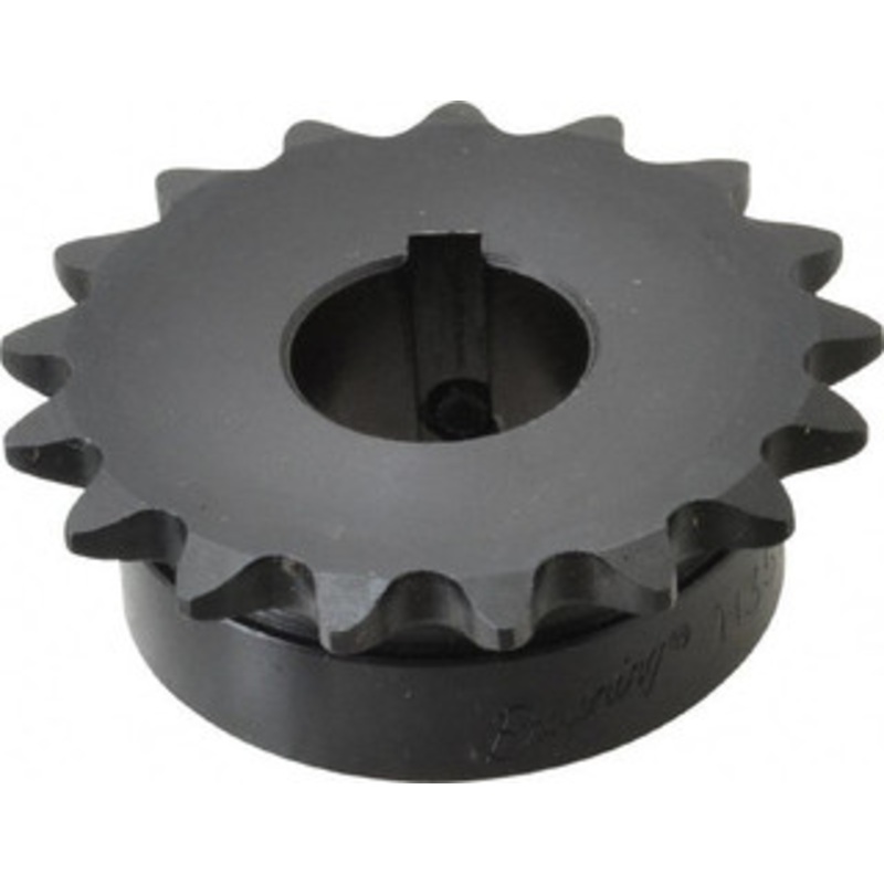 Browning 3/8 Chain Pitch, Chain Size 35, 17 Tooth Finished Bore Sprocket 3/4 Bore Diam, 2.041 Pitch Diam, 2.23 OD H3517X3/4 – 78338803