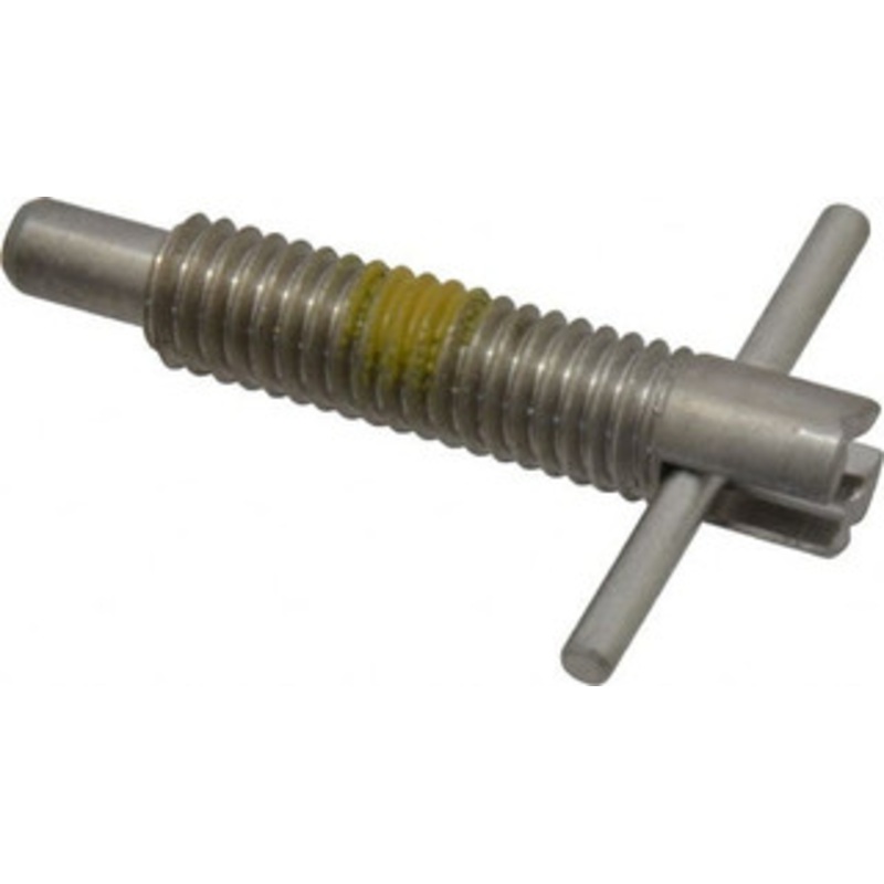 Vlier 3/8-16 Thread, 2 Body Length, 3/8 Plunger Projection, 0.233 Plunger Diam, Stainless Steel, Locking T Handle Plunger 1.2 Thread Length, 1-1/2 Handle Length, 1.68 Plunger Length, 2 Lb Initial End Force SFRT375P – 62124391