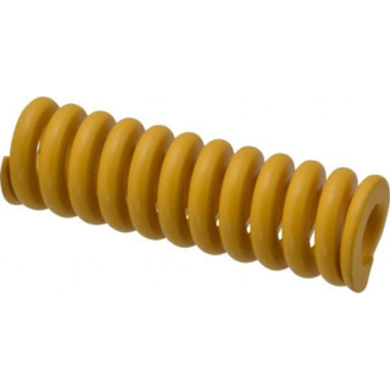 Associated Spring Raymond 32mm Hole Diam, 16mm Rod Diam, 4 Free Length, Yellow Die Spring 4030 N Max Deflection, 26mm Max Deflection, Extra Strong, Chromium Alloy Steel 206-616 – 67902031