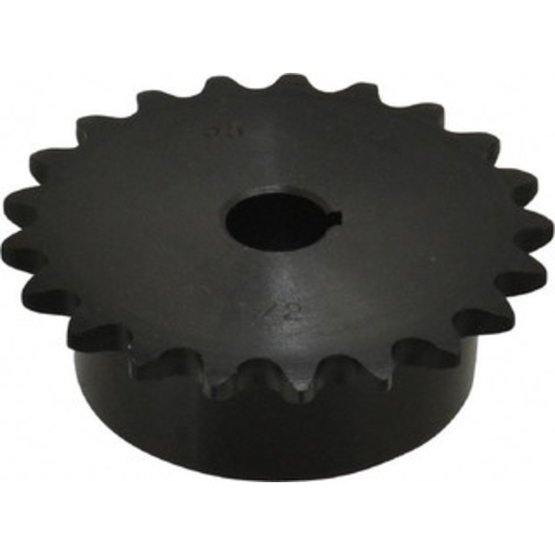 Browning 3/8 Chain Pitch, Chain Size 35, 21 Tooth Finished Bore Sprocket 1/2 Bore Diam, 2.516 Pitch Diam, 2.7 OD H3521X1/2 – 78340593