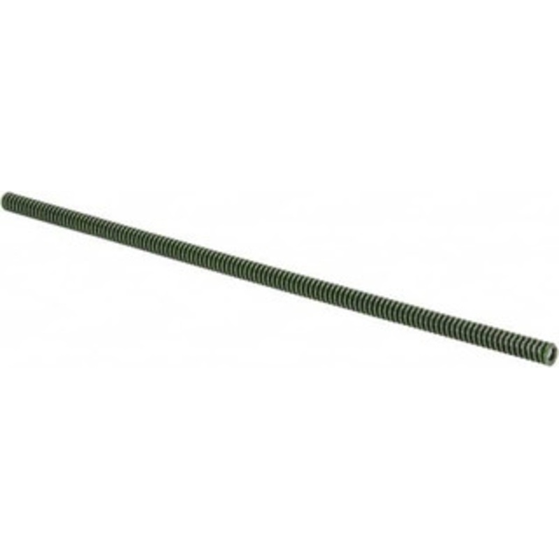 Associated Spring Raymond 3/8 Hole Diam, 3/16 Rod Diam, 12 Free Length, Green Die Spring 45 Lb Max Deflection, 3 Max Deflection, Extra Heavy Duty, Chromium Alloy Steel 106-148 – 07663313