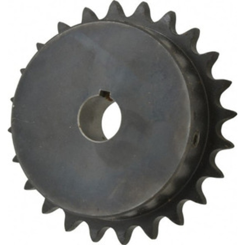 Browning 1/2 Chain Pitch, Chain Size 40, 24 Tooth Finished Bore Sprocket 3/4 Bore Diam, 3.831 Pitch Diam, 4.1 OD H4024X3/4 – 78339421