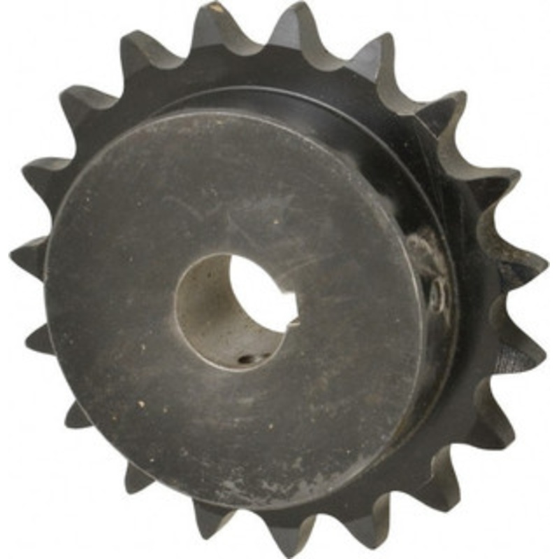 Browning 3/4 Chain Pitch, Chain Size 60, 19 Tooth Finished Bore Sprocket 1 Bore Diam, 4.557 Pitch Diam, 4.95 OD H6019X1 – 78341922