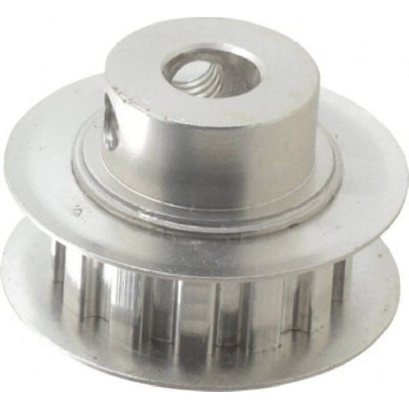 Value Collection 13 Tooth, 1/4 Inside x 0.808 Outside Diam, Hub & Flange Timing Belt Pulley 1/4 Belt Width, 0.828 Pitch Diam, 0.438 Face Width, Aluminum 13XL025-6FA-1/4 – 86235066