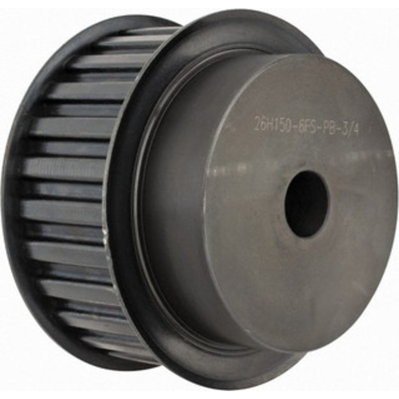 Value Collection 26 Tooth, 3/4 Inside x 4.084 Outside Diam, Timing Belt Pulley 1-1/2 Belt Width, 4.138 Pitch Diam, Steel & Cast Iron 26H1506FSPB3/4 – 35376706