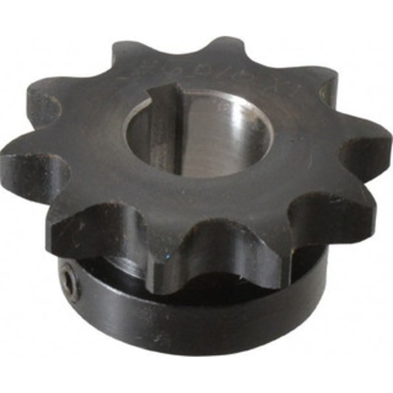 Browning 3/4 Chain Pitch, Chain Size 60, 10 Tooth Finished Bore Sprocket 1 Bore Diam, 2.427 Pitch Diam, 2.76 OD H6010X1 – 78340023